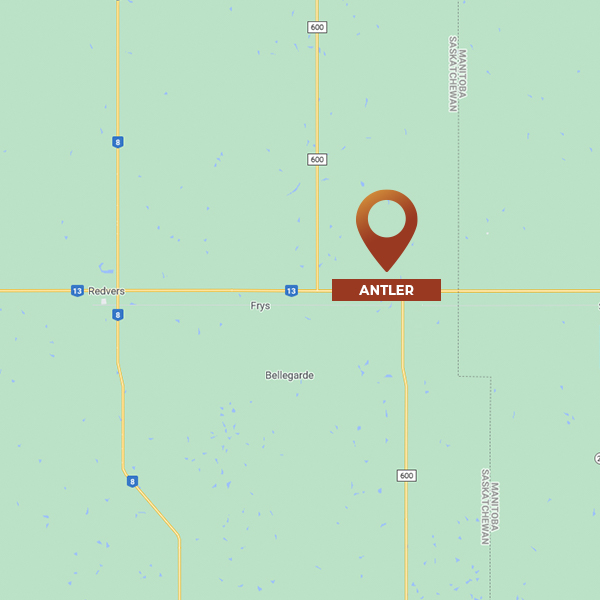 Map of Antler, SK