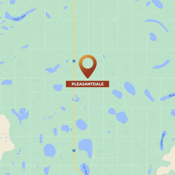 Map of Pleasantdale, SK