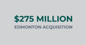 Avenue Living Raises Their AUM to $2.8 Billion Through a $275 Million Edmonton Acquisition