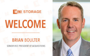 Mini Mall Storage Welcomes Brian Boulter as Senior Vice President of Acquisitions to Strategically Drive Growth From Coast to Coast